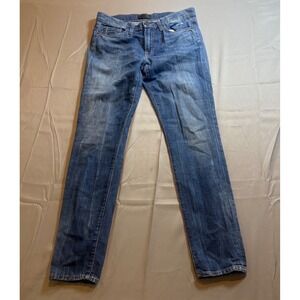 Vince Jeans Relaxed Skinny Blue Wash Denim Womens Jeans Size 27